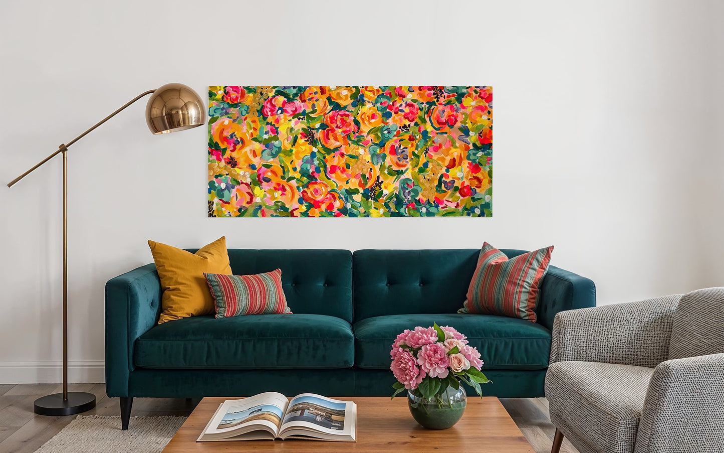 Pinto Flores (53cm x 115cm)