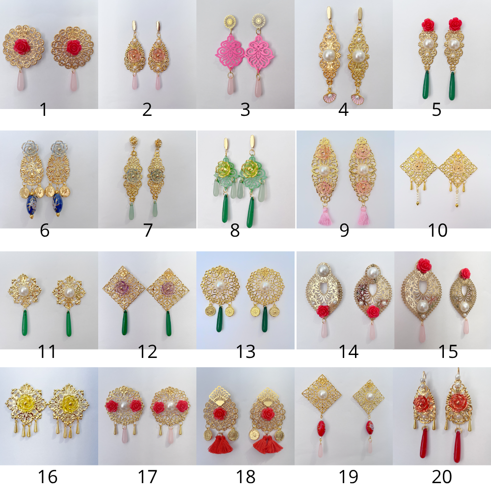 Pendientes Flamencos